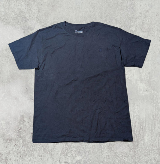 Champion Men's T Shirt - Navy - Size Medium
