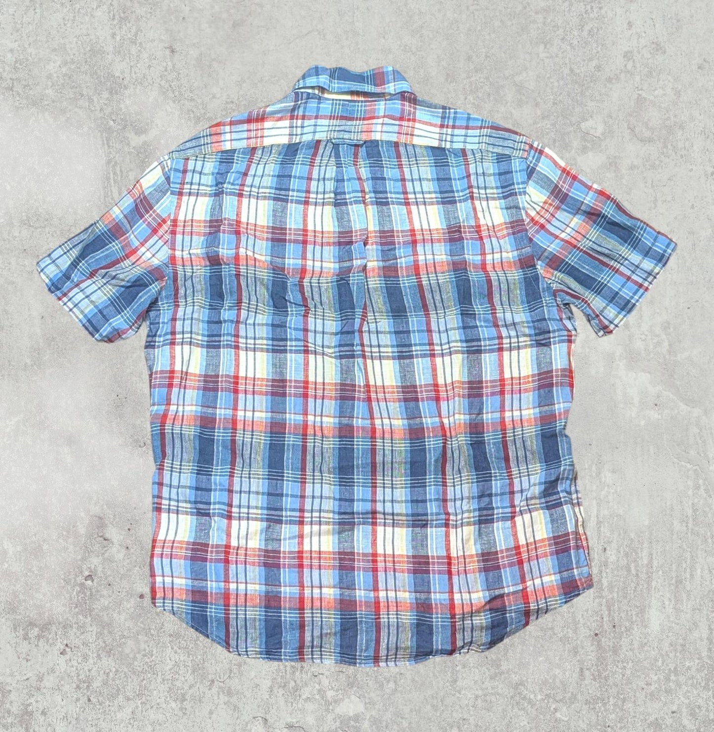 Ralph Lauren Men's Check Shirt - Blue - Size XS