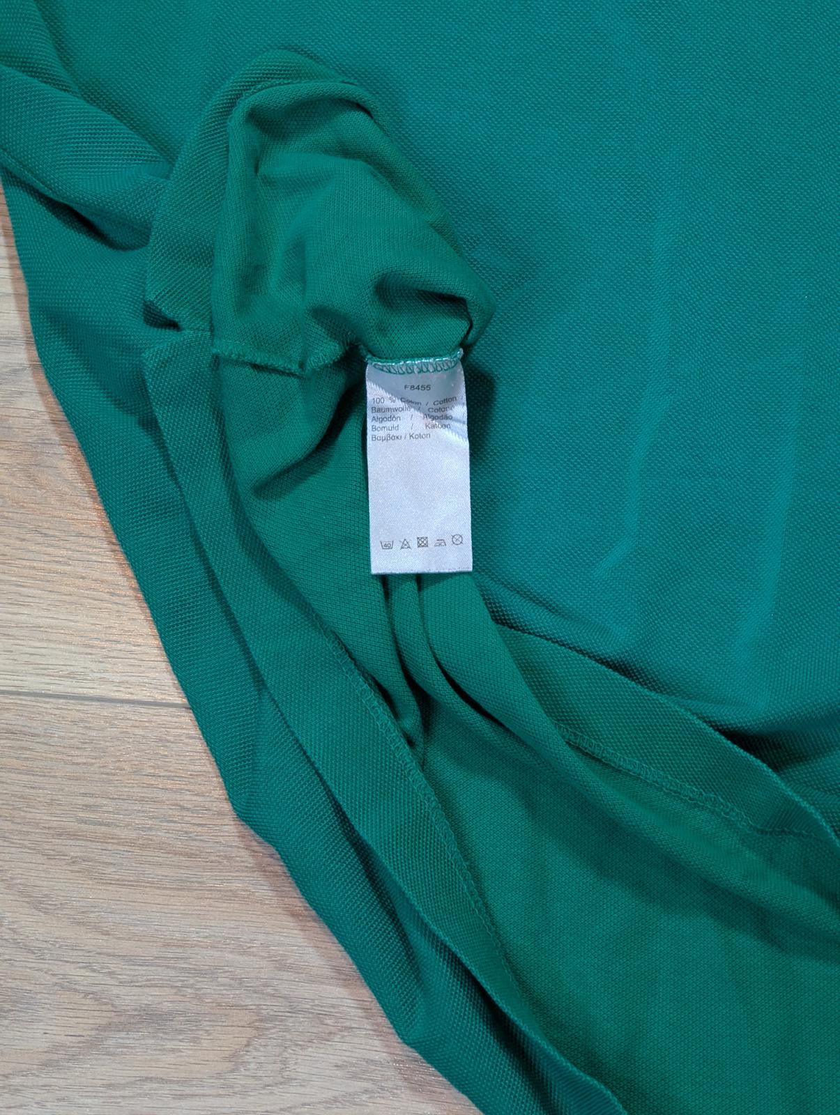 Lacoste Men's Polo T Shirt - Green - Size 4 / Medium