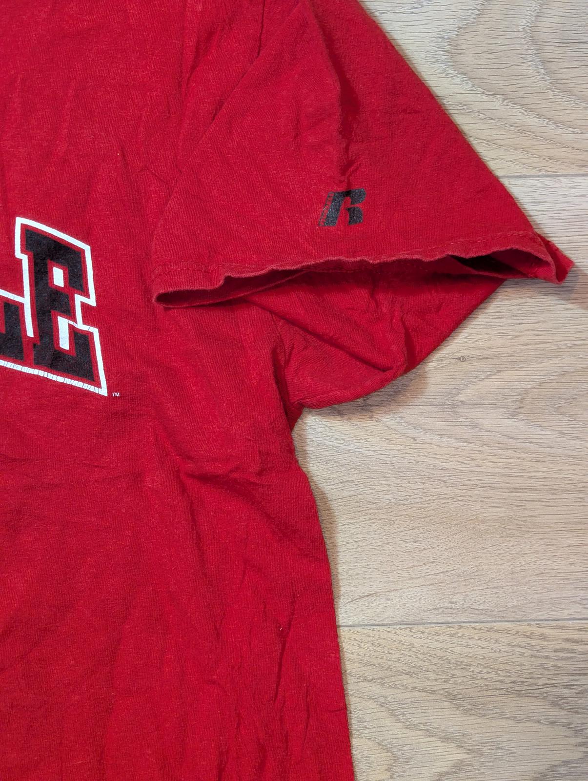 Russell Athletic Men's Louisville Cardinals T Shirt - Red - Size Medium