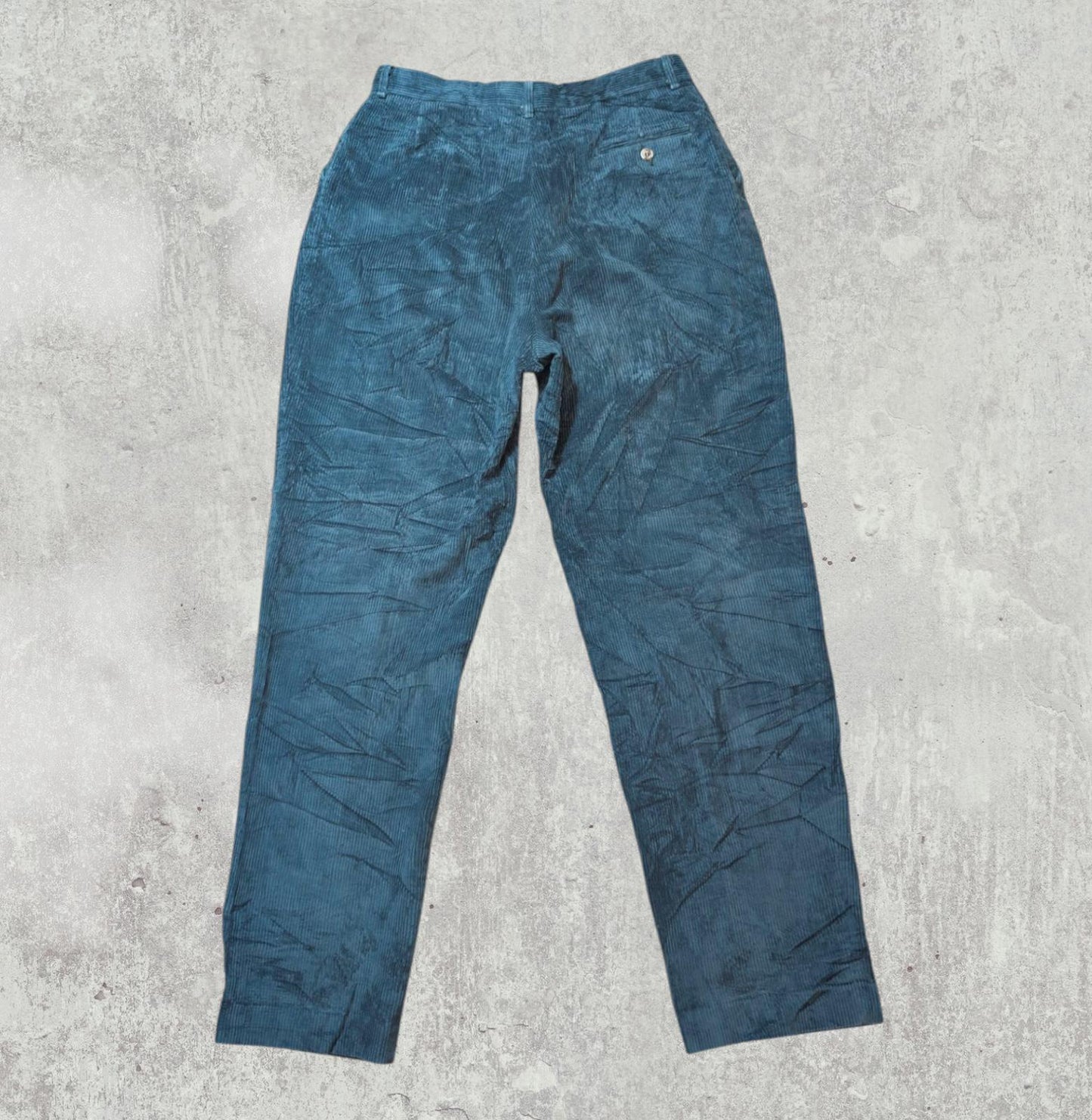 Eddie Bauer Women's Corduroy Trousers - Green - Size 30W 32L