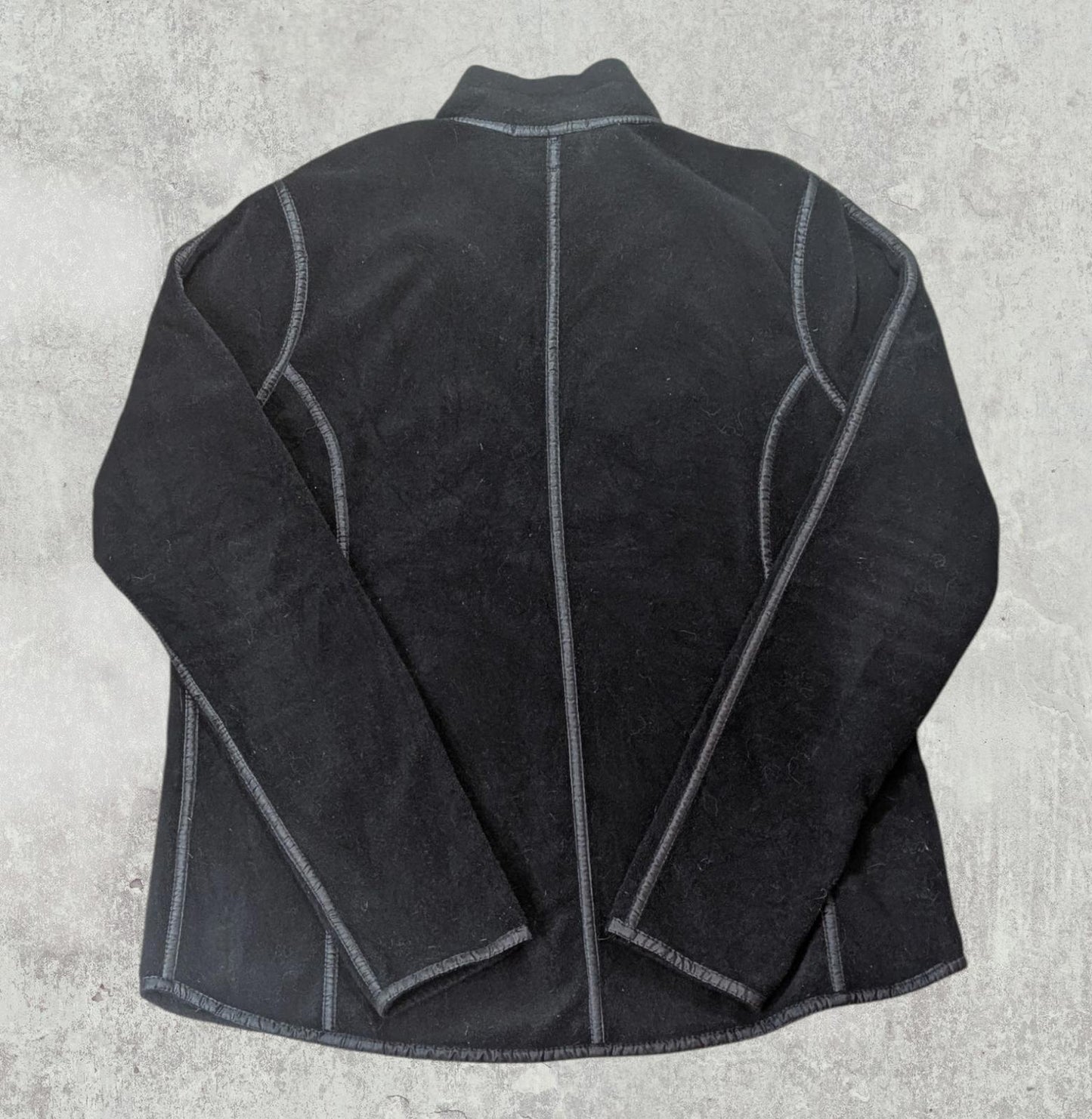 Patagonia Men's Fleece Jacket - Black - Size Small