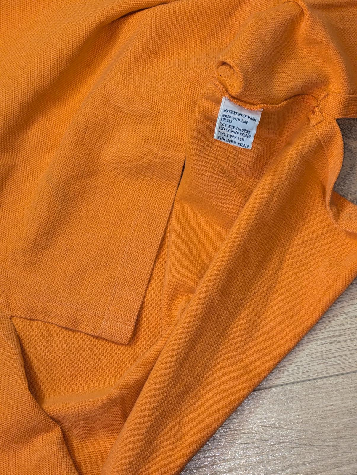 Ralph Lauren Men's Custom Fit Polo T Shirt - Orange - Size Medium