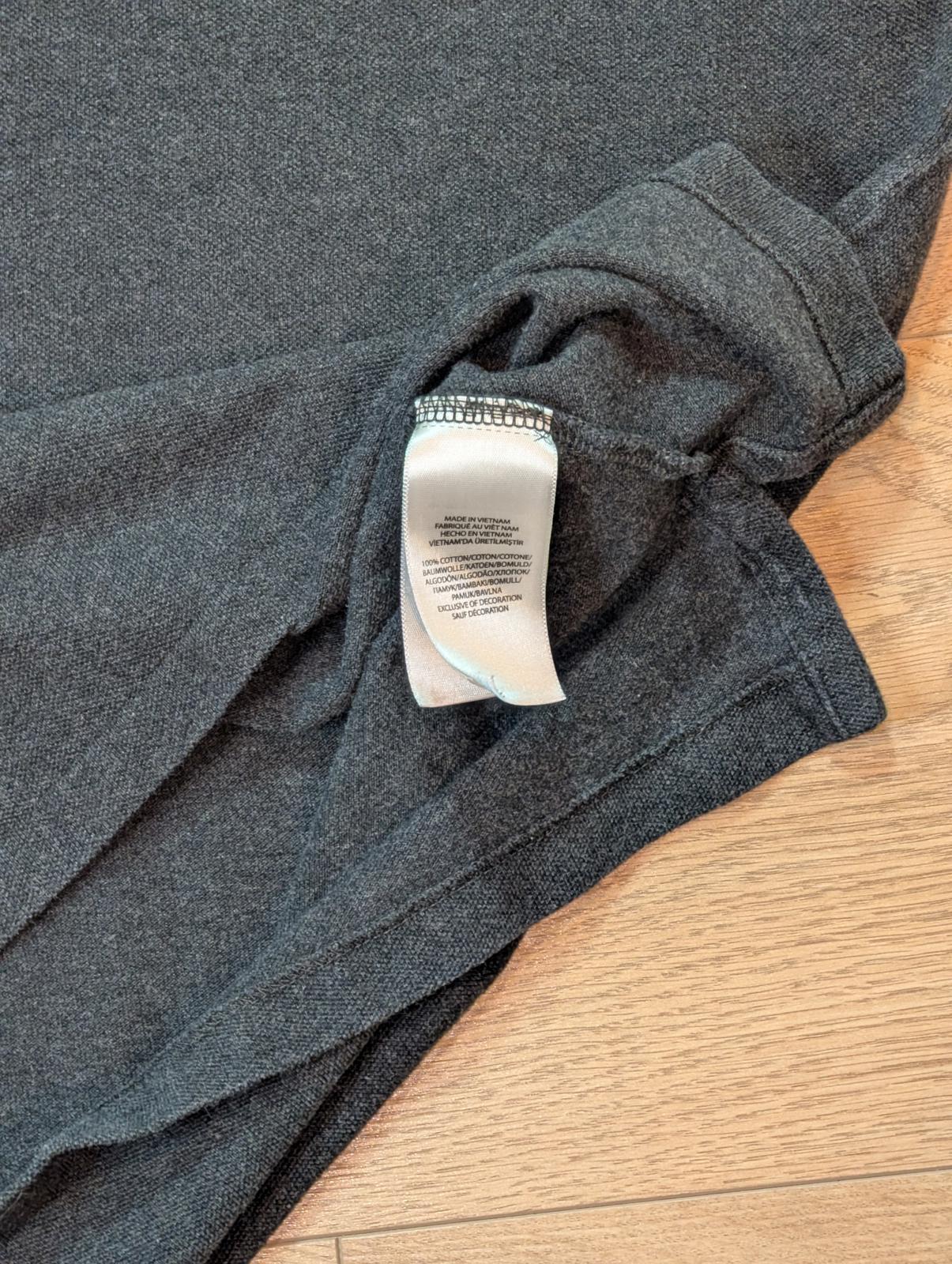 Ralph Lauren Men's Slim Fit Polo T Shirt - Grey - Size Large