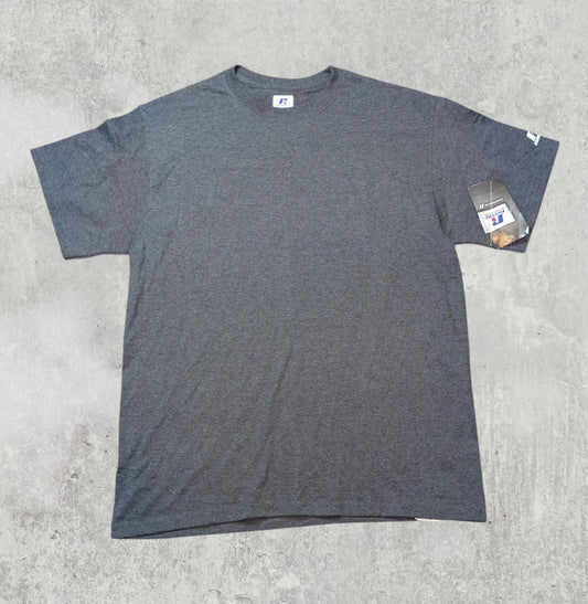 Russell Athletic Men's T Shirt - Grey - Size Medium