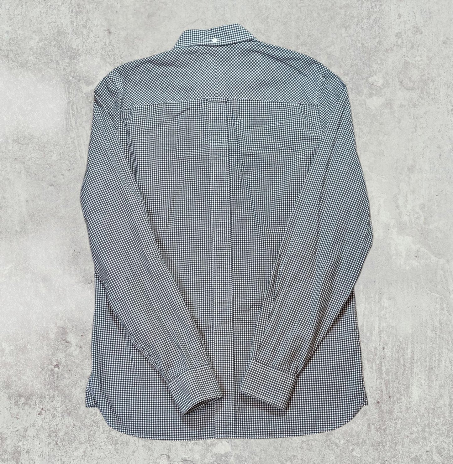 Fred Perry Men's Check Shirt - Black - Size Small