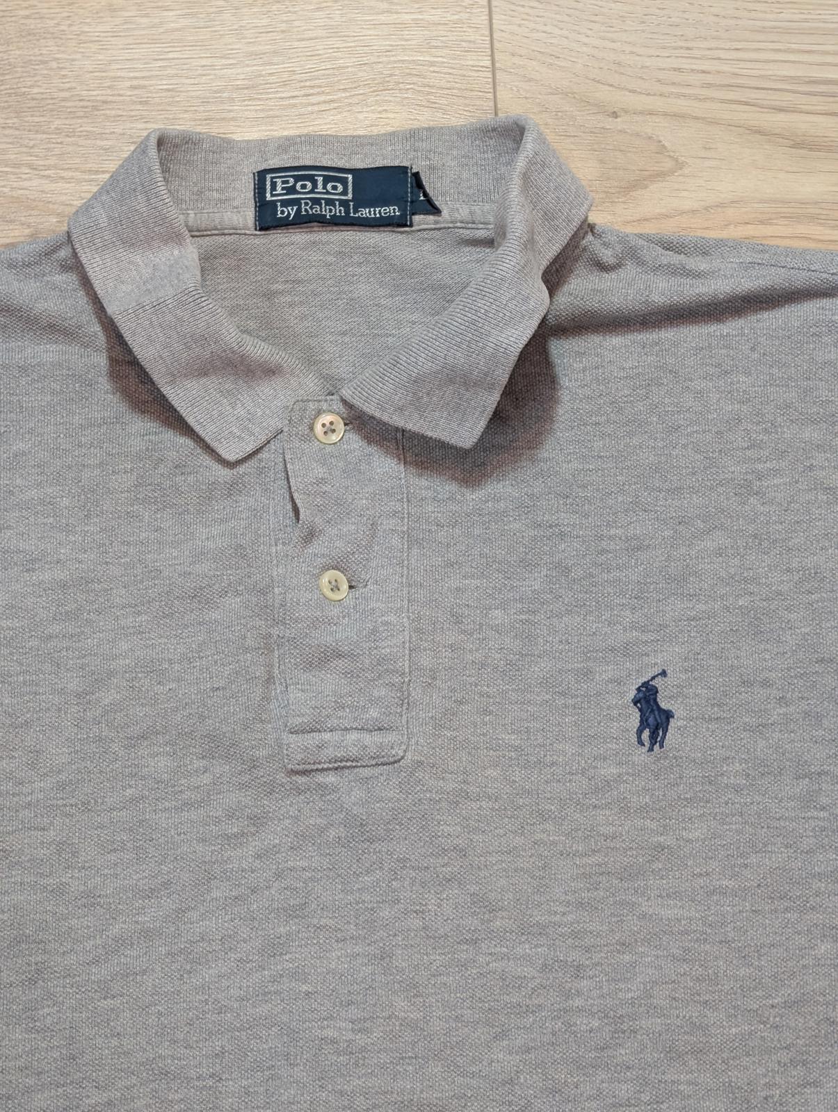 Ralph Lauren Men's Polo T Shirt - Grey - Size Large