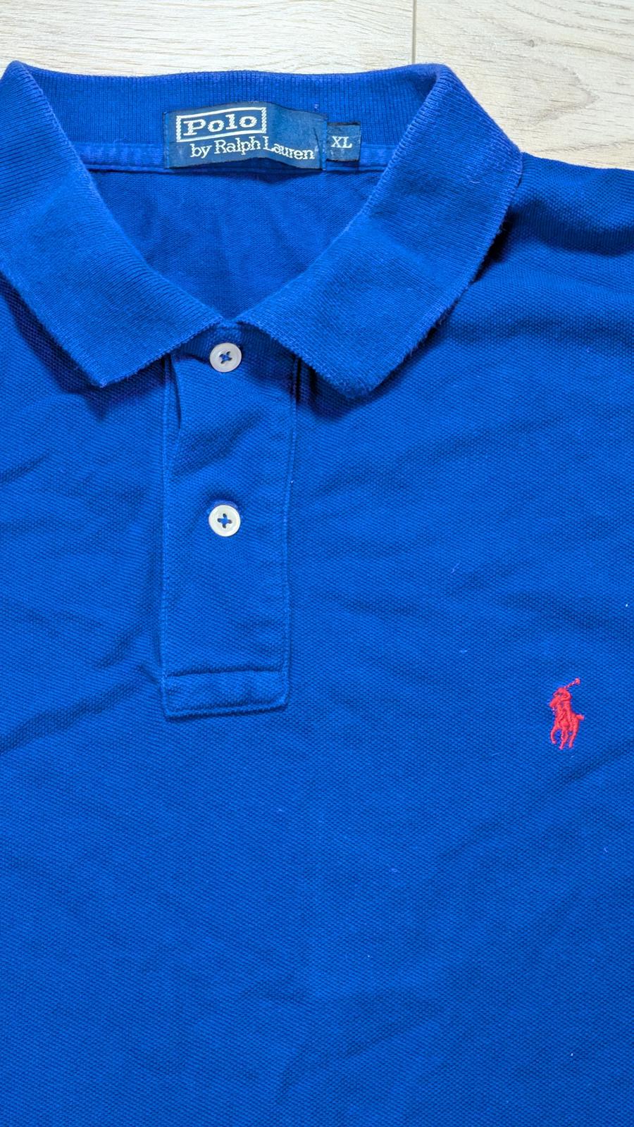 Ralph Lauren Men's Polo T Shirt - Blue - Size XL