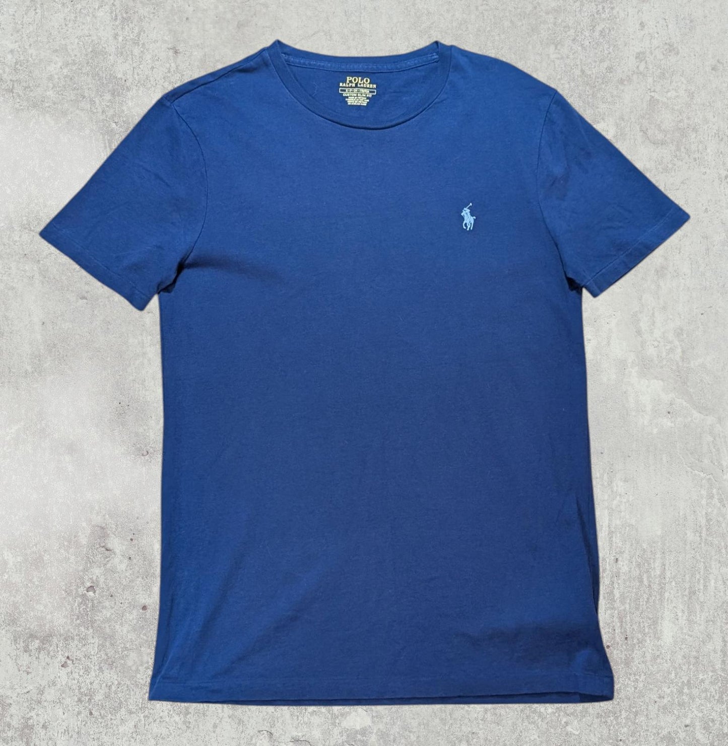 Ralph Lauren Men's Custom Slim Fit T Shirt - Navy - Size Small