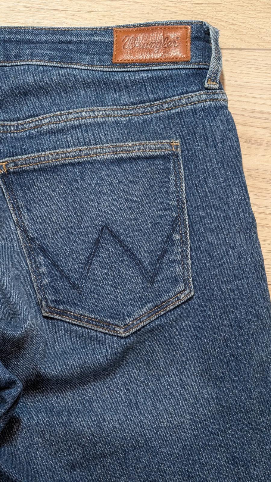 Wrangler Men's Skinny Jeans - Blue - Size 31W 30L