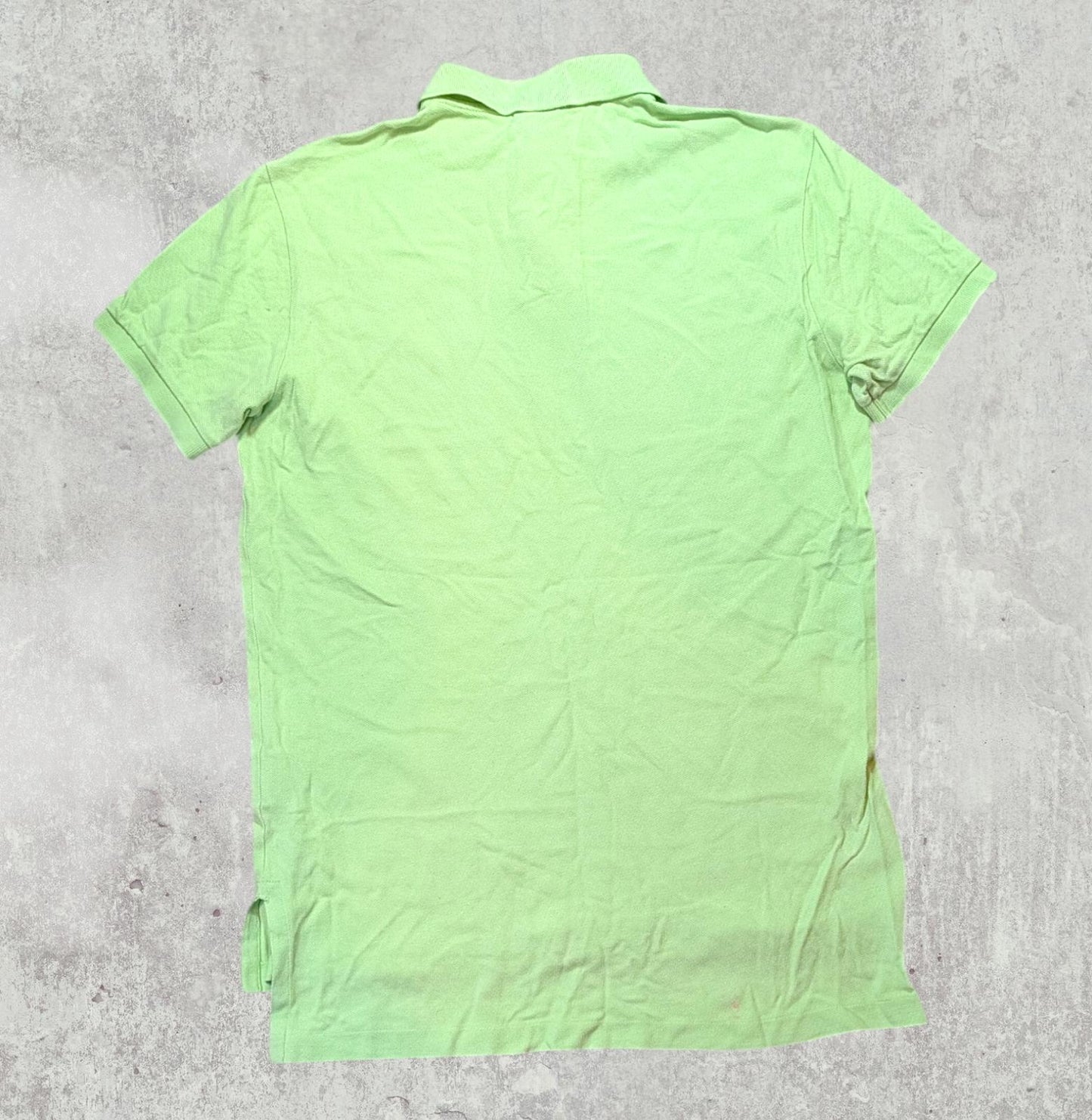 Ralph Lauren Men's Custom Fit Polo T Shirt - Green - Size Medium