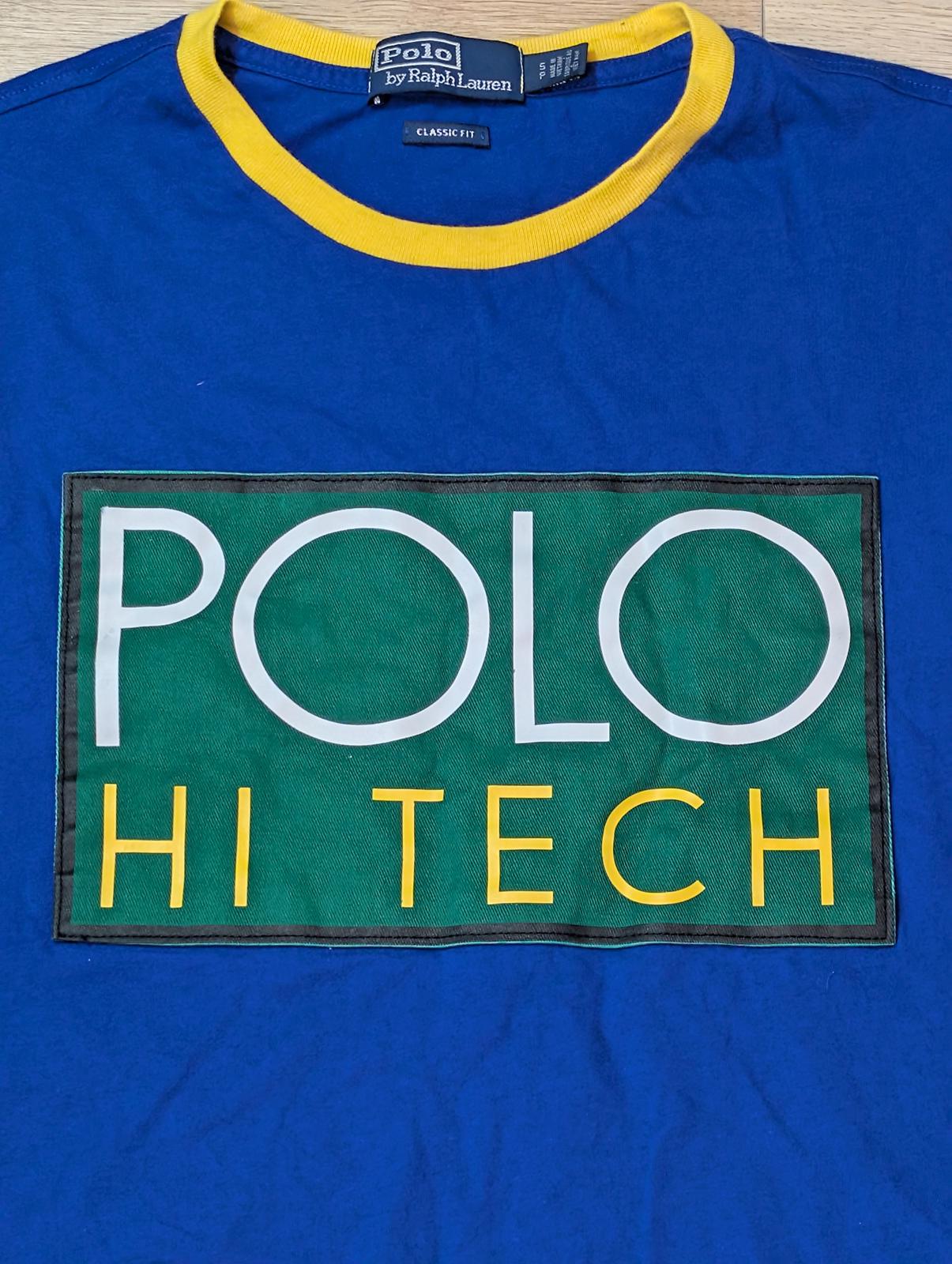 Ralph Lauren Men's Classic Fit Hi Tech T Shirt - Blue - Size Small