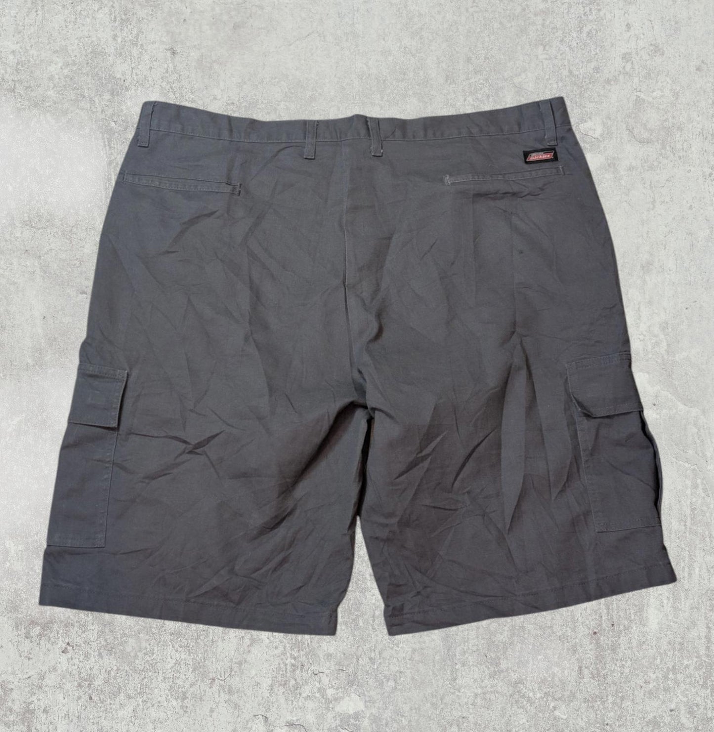 Dickies Men's Cargo Shorts - Grey - Size 42W