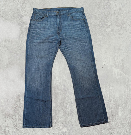 Levi's Men's 527 Slim Bootcut Jeans - Blue - Size 38W 32L