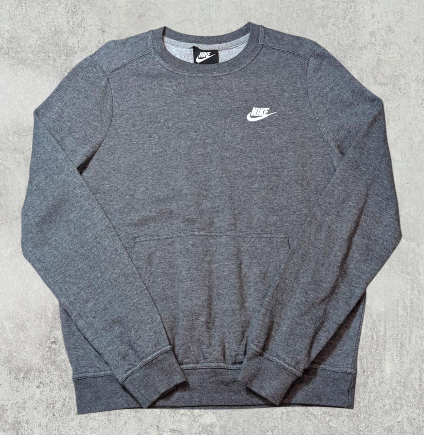 Nike Men's Sweatshirt Jumper - Grey - Size Small