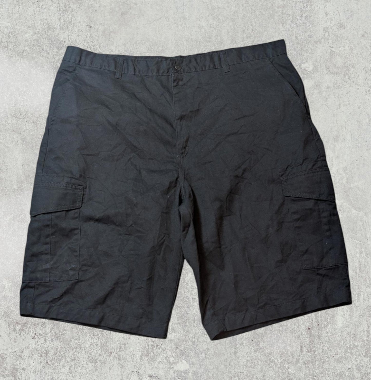 Dickies Men's Cargo Shorts - Black - Size 42W