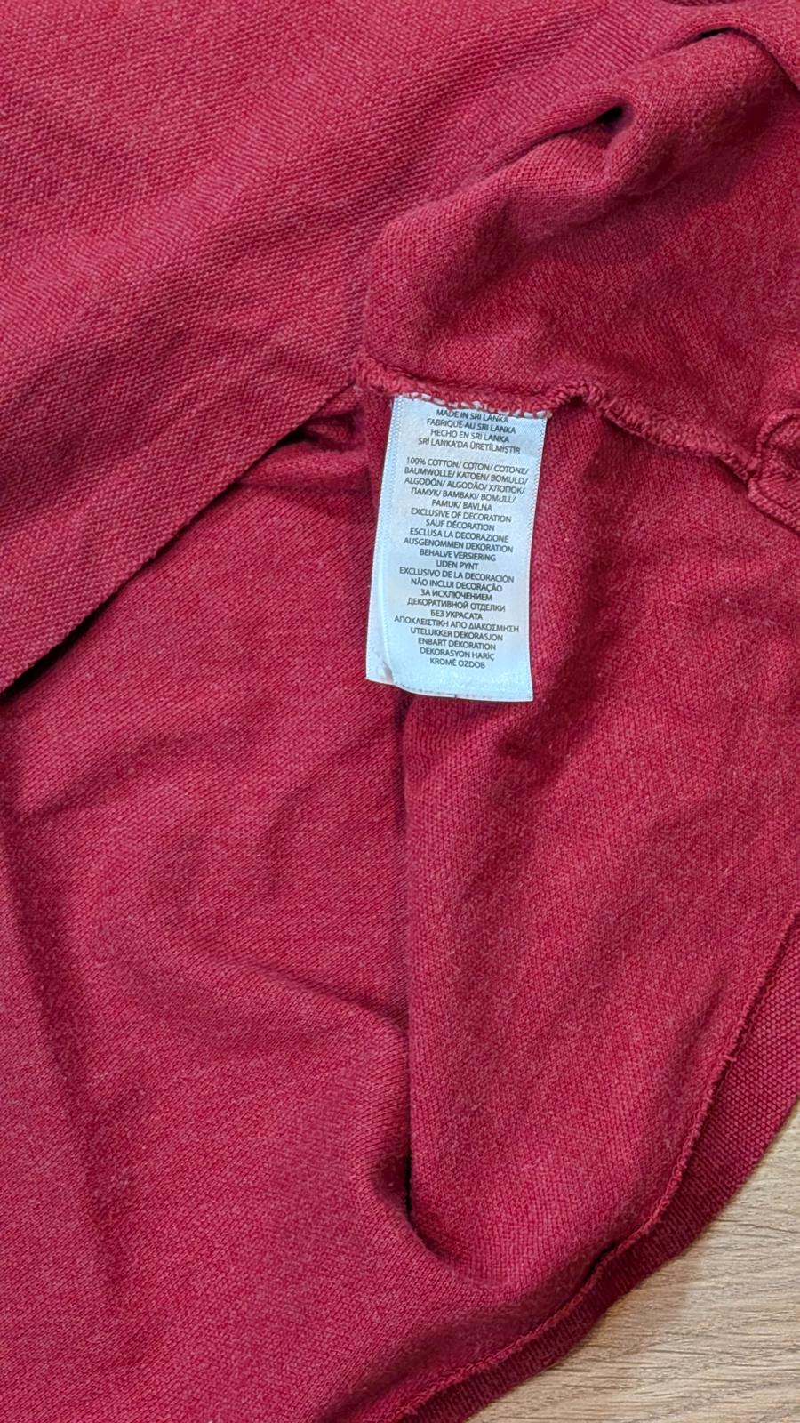 Ralph Lauren Men's Classic Fit Polo T Shirt - Red - Size Large