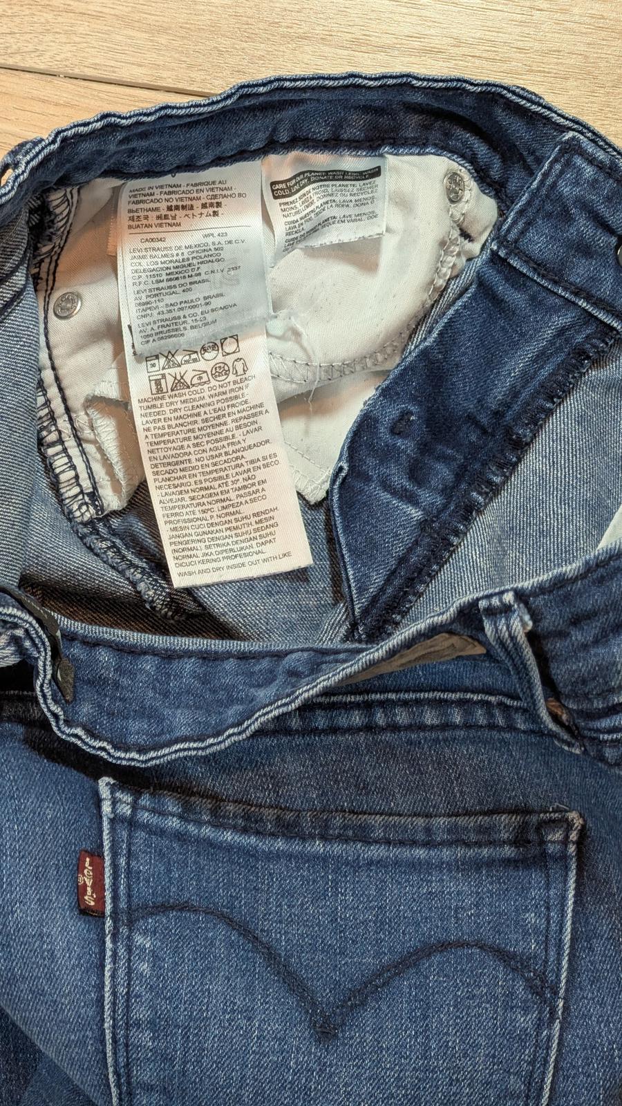Levi's Women's Demi Curve Modern Rise Skinny Jeans - Blue - Size 27W 34L