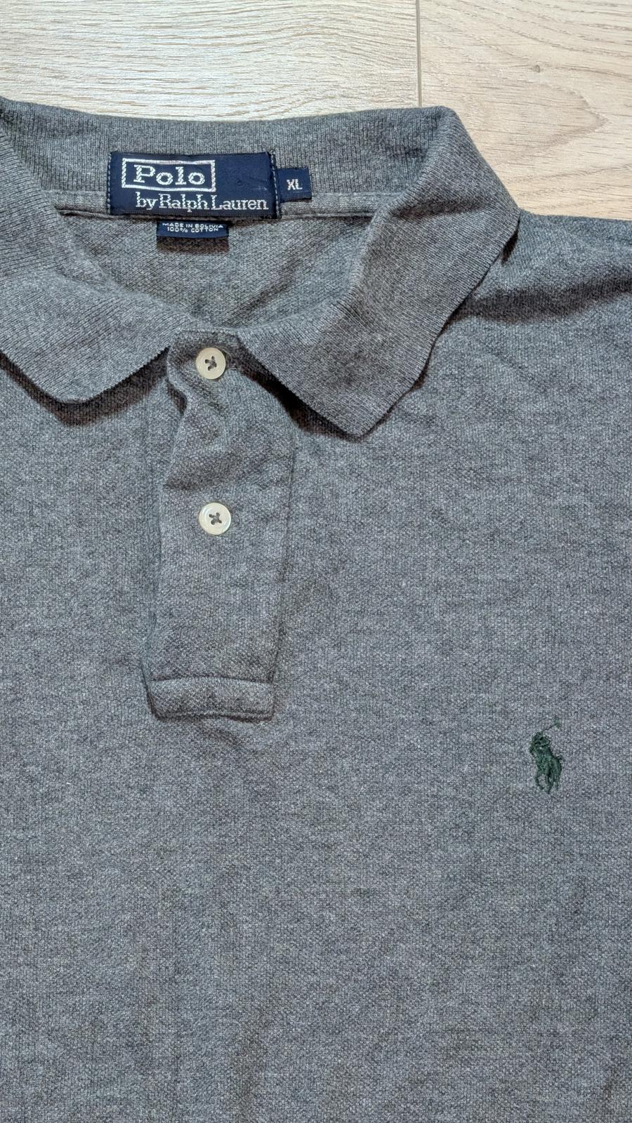 Ralph Lauren Men's Polo T Shirt - Grey - Size XL