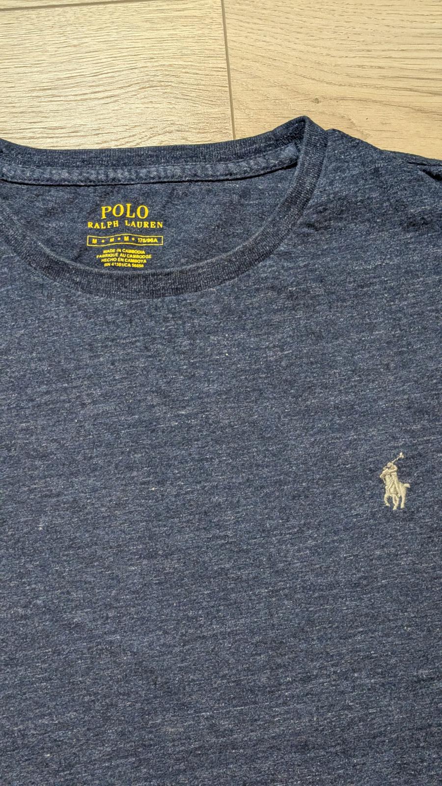Ralph Lauren Men's T Shirt - Navy - Size Medium
