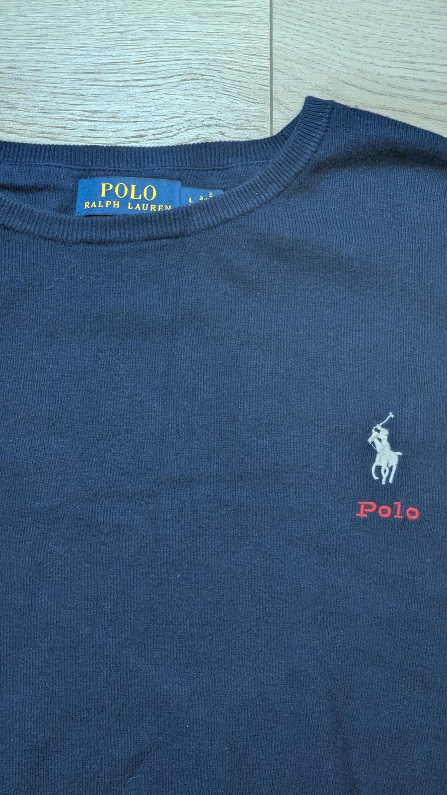 Ralph Lauren Men's Sweatshirt Jumper - Navy - Size Large