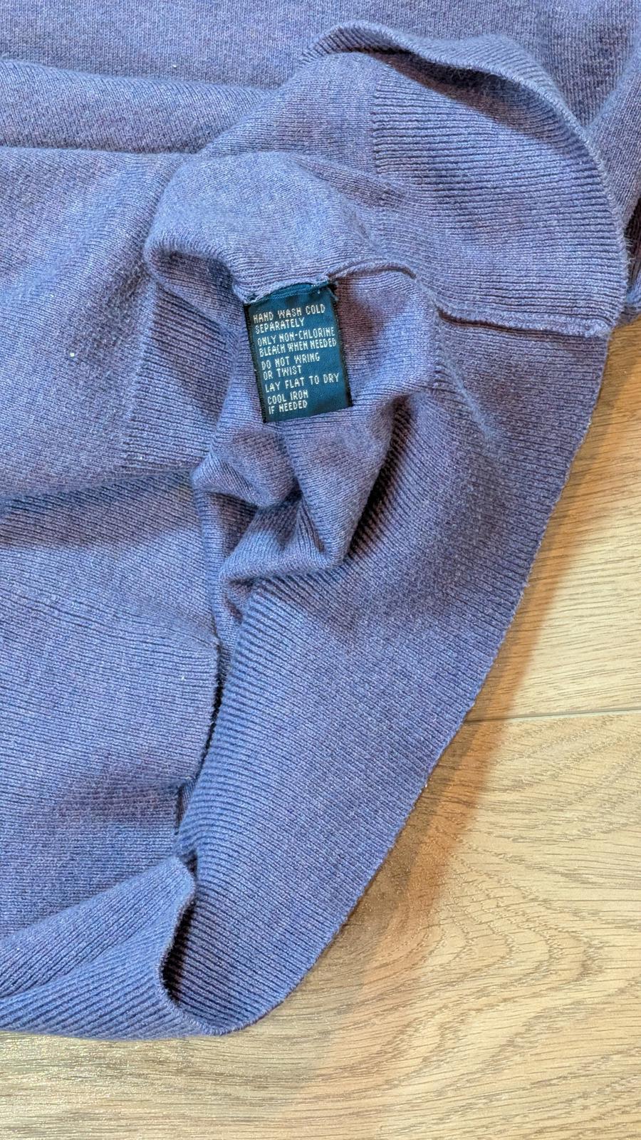 Ralph Lauren Men's Sweatshirt Jumper - Purple - Size XL