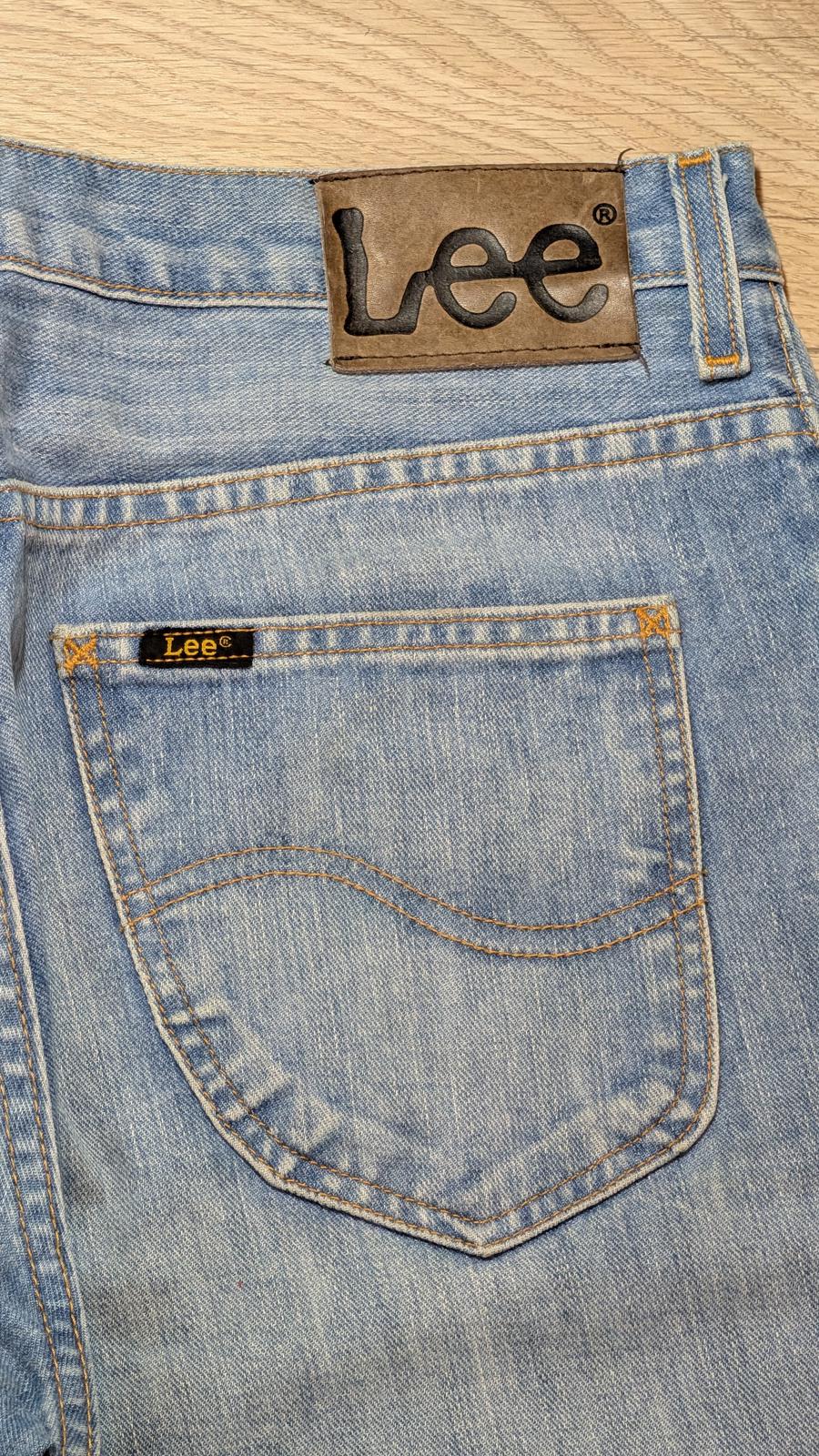 Lee Men's Brooklyn Straight Jeans - Blue - Size 34W 34L