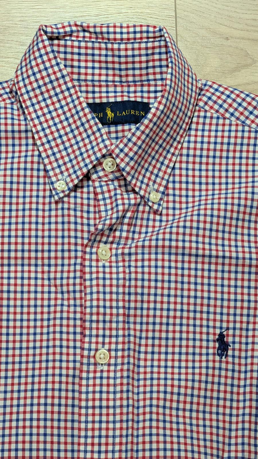 Ralph Lauren Men's Check Shirt - Red - Size Small