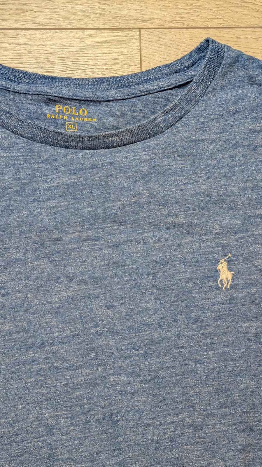 Ralph Lauren Men's T Shirt - Blue - Size XL