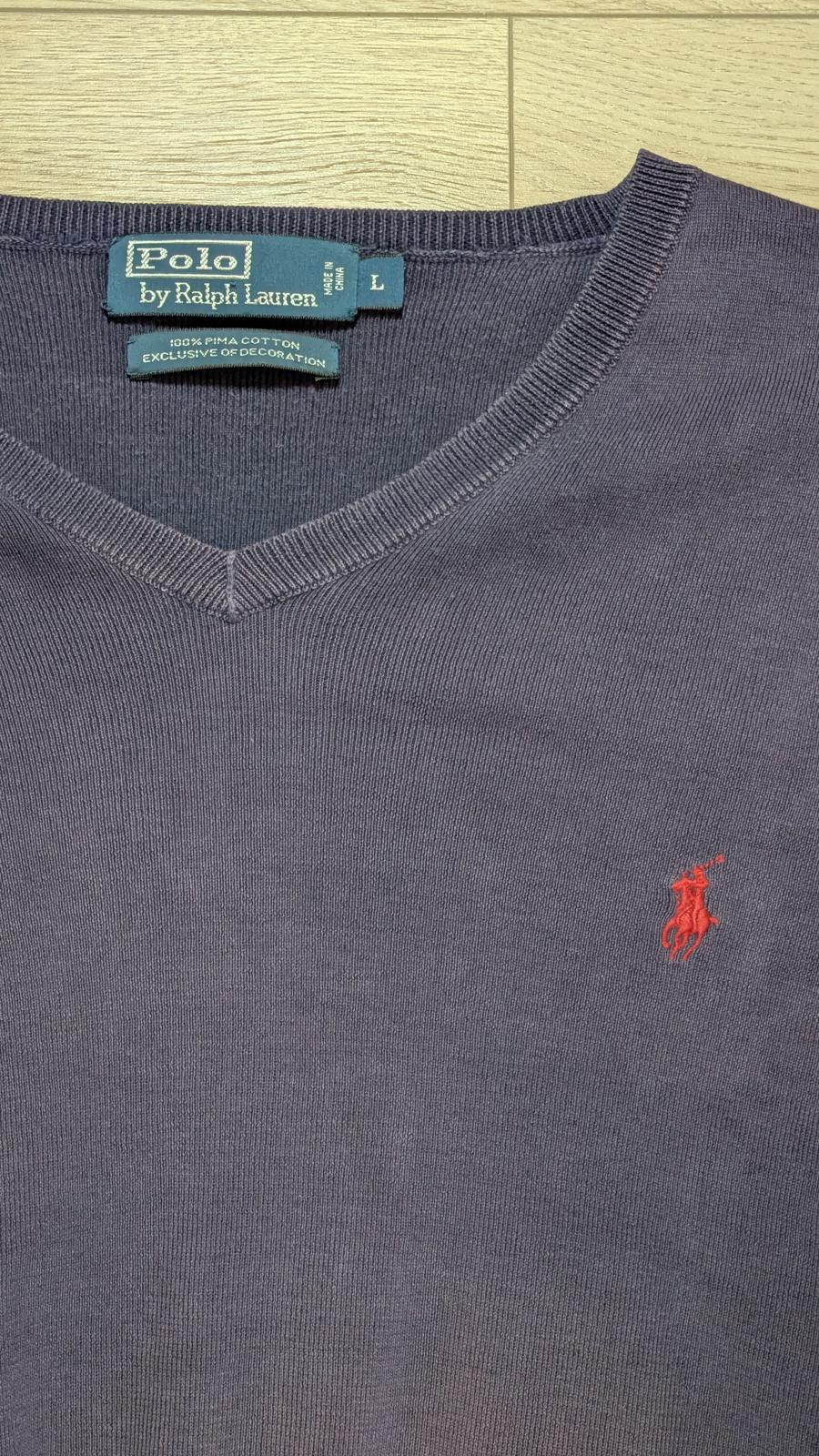 Ralph Lauren Men's Sweatshirt Jumper - Navy - Size Large