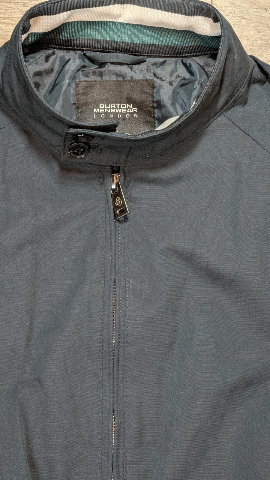 Burton Men's Bomber Jacket - Navy - Size Medium