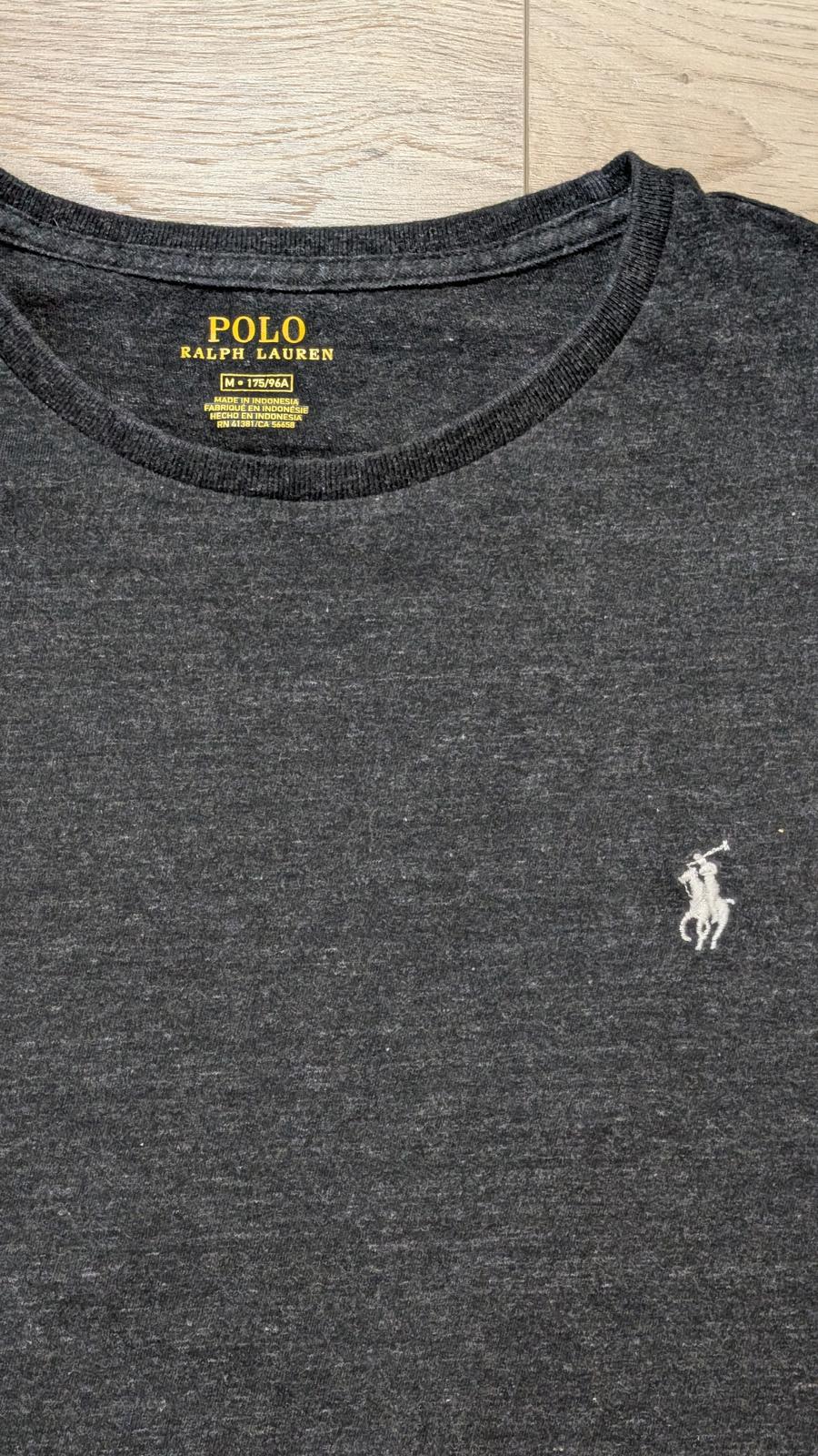 Ralph Lauren Men's T Shirt - Grey - Size Medium