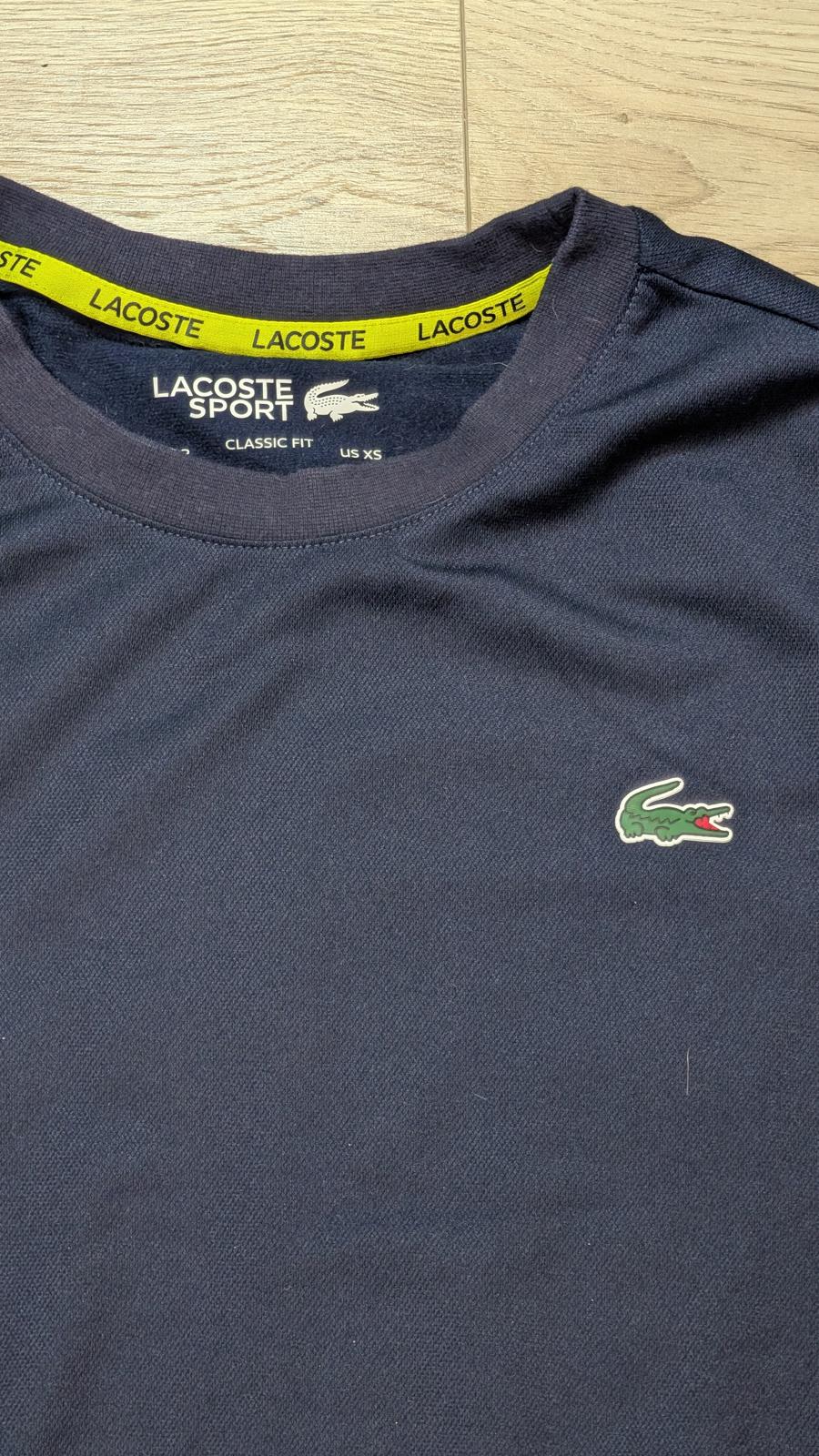 Lacoste Men's Classic Fit Sweatshirt Jumper - Navy - Size 2 / XS