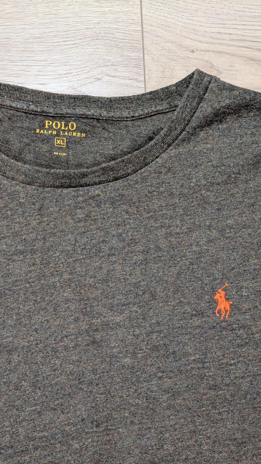 Ralph Lauren Men's Long Sleeved T Shirt - Green - Size XL