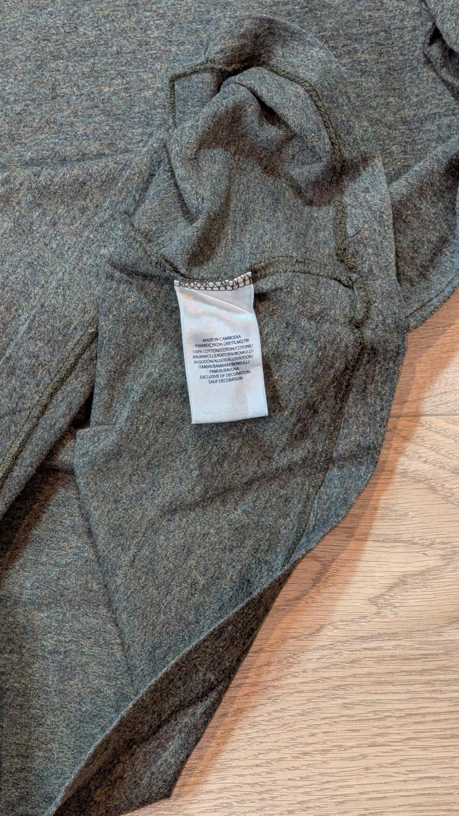 Ralph Lauren Men's Long Sleeved T Shirt - Green - Size XL