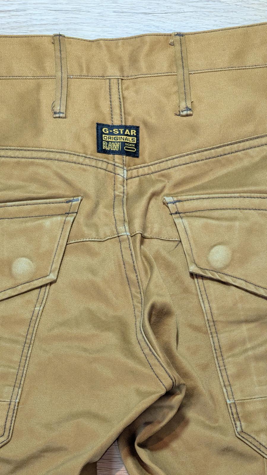 G-Star Raw Men's Chino Trousers - Tan - Size 28W 30L
