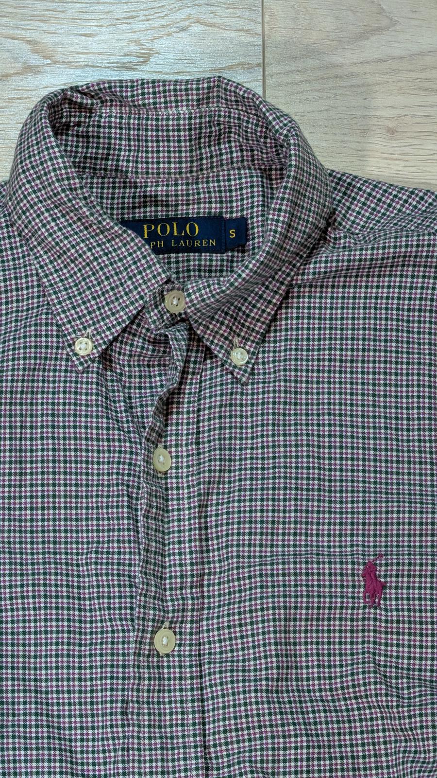 Ralph Lauren Men's Check Shirt - Purple - Size Small