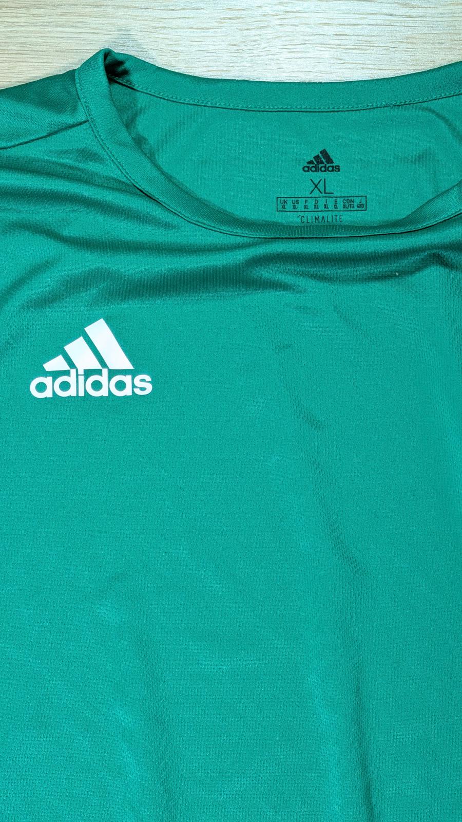 Adidas Men's Climalite T Shirt - Green - Size XL