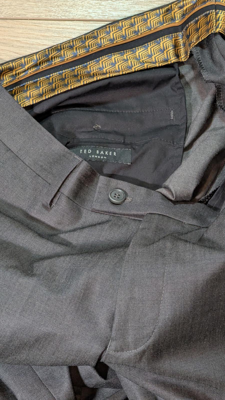 Ted Baker Men's Endurance 2 Piece Suit - Grey - Size Medium