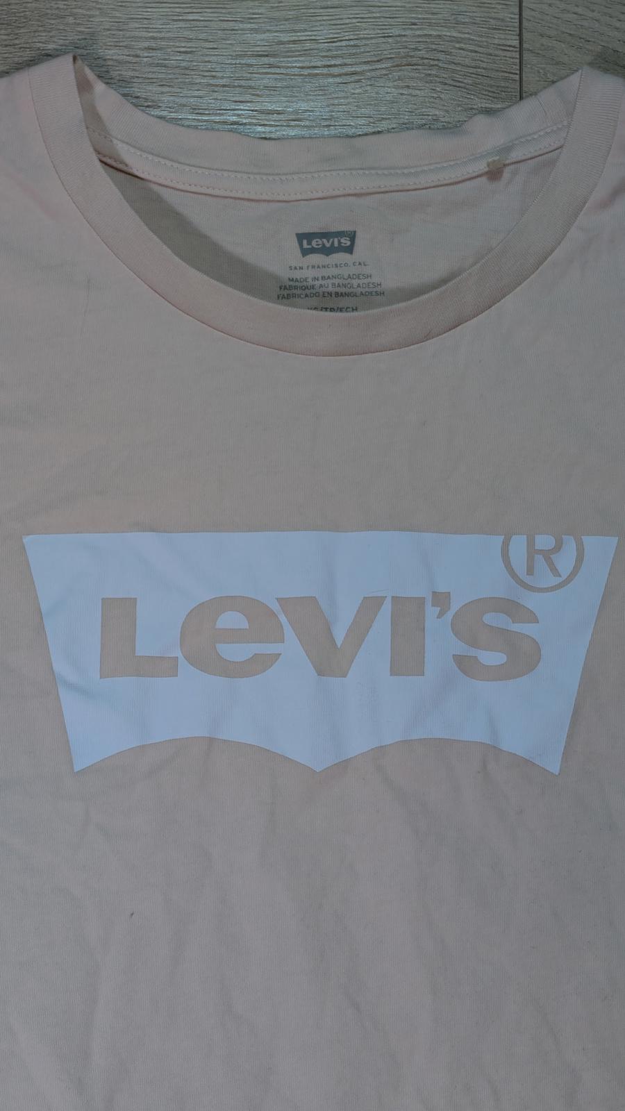 Levi's Women's T Shirt - Pink - Size XS