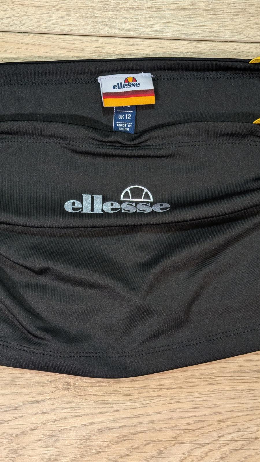 Ellesse Women's Tube Strap Top - Black - Size 12