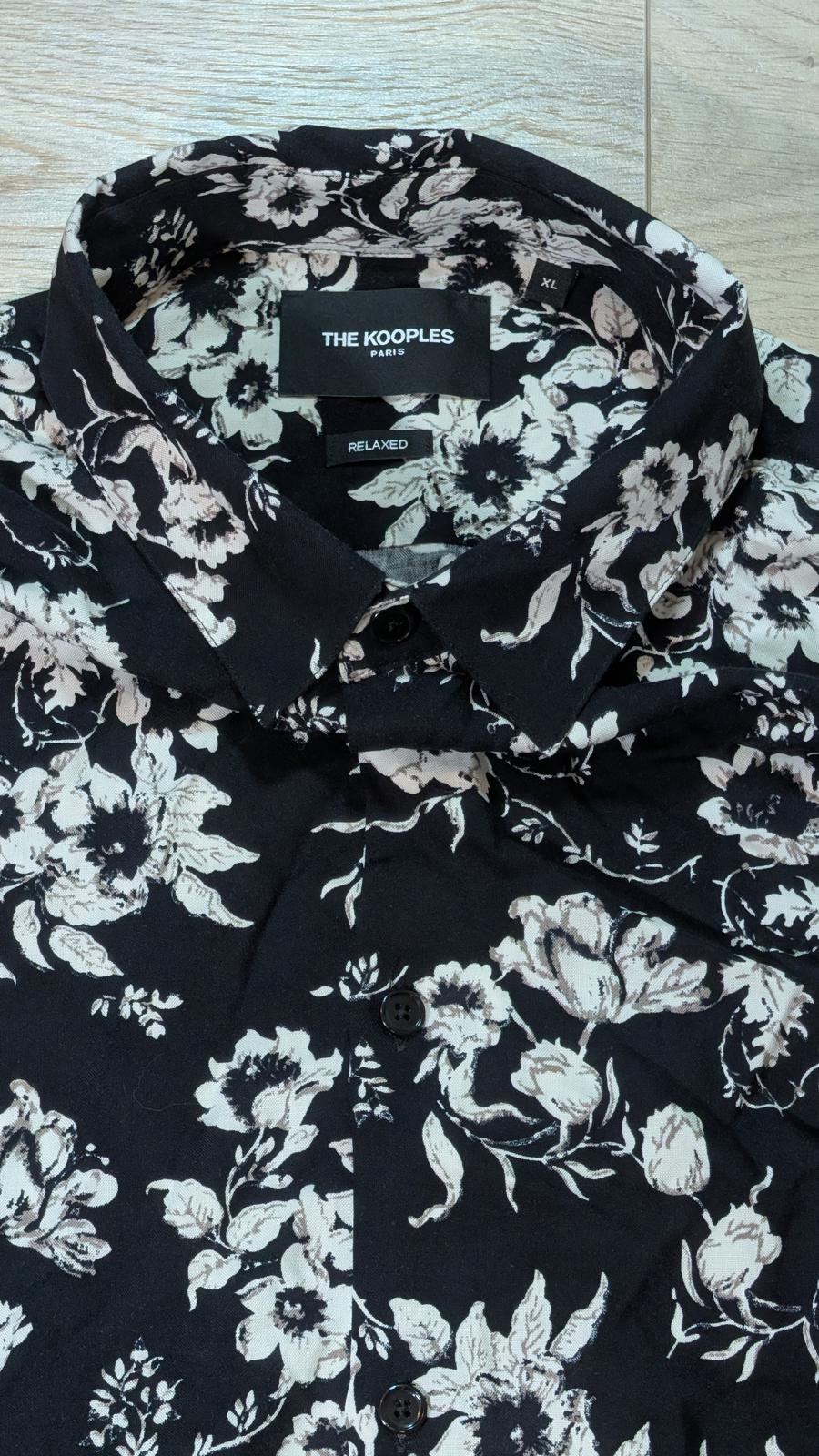 The Kooples Women's Relaxed Shirt - Black - Size XL