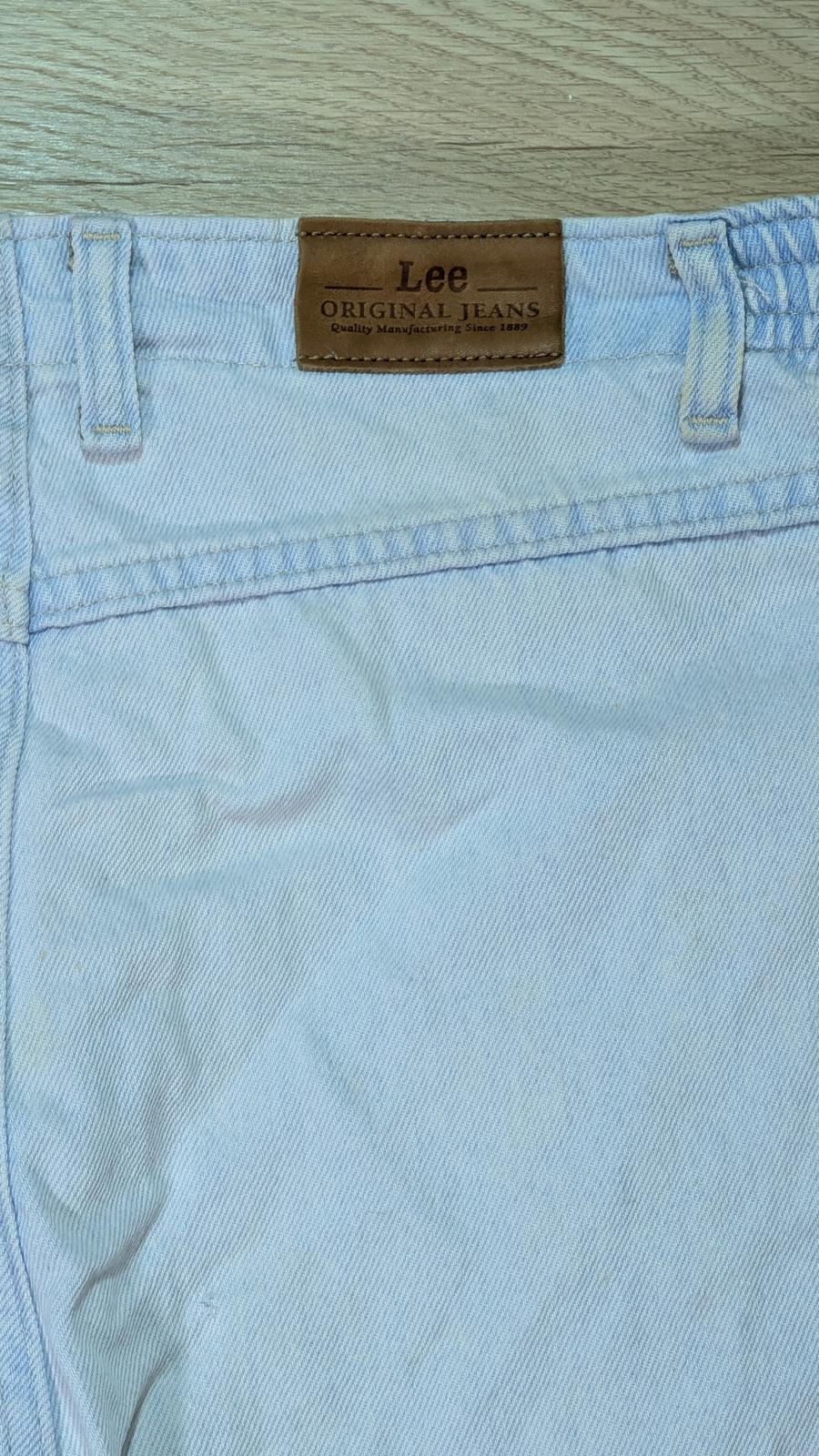 Lee Women's High Waisted Jeans - Blue - Size 32W 26L