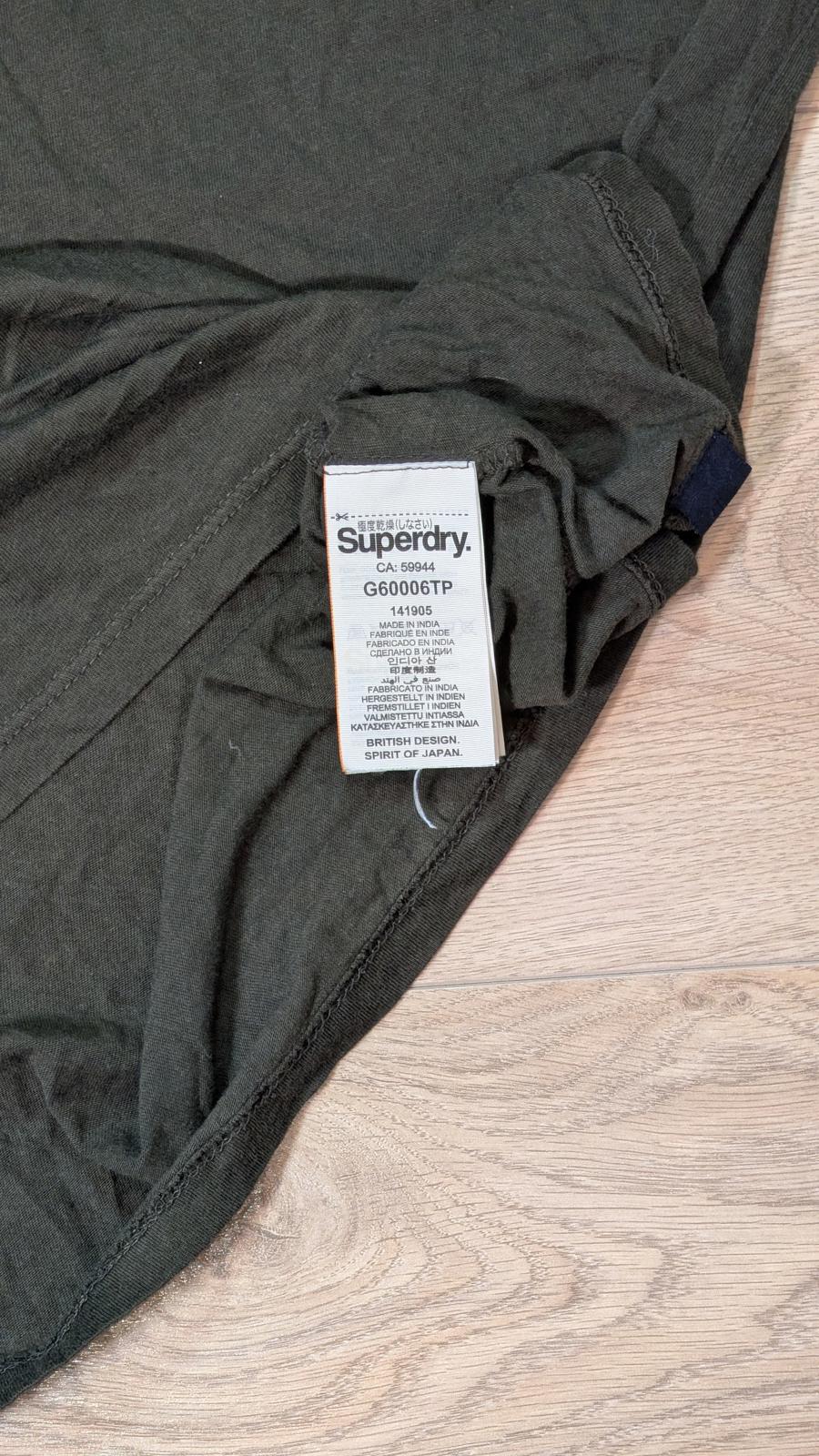 Superdry Women's Raglan T Shirt - Khaki - Size XL