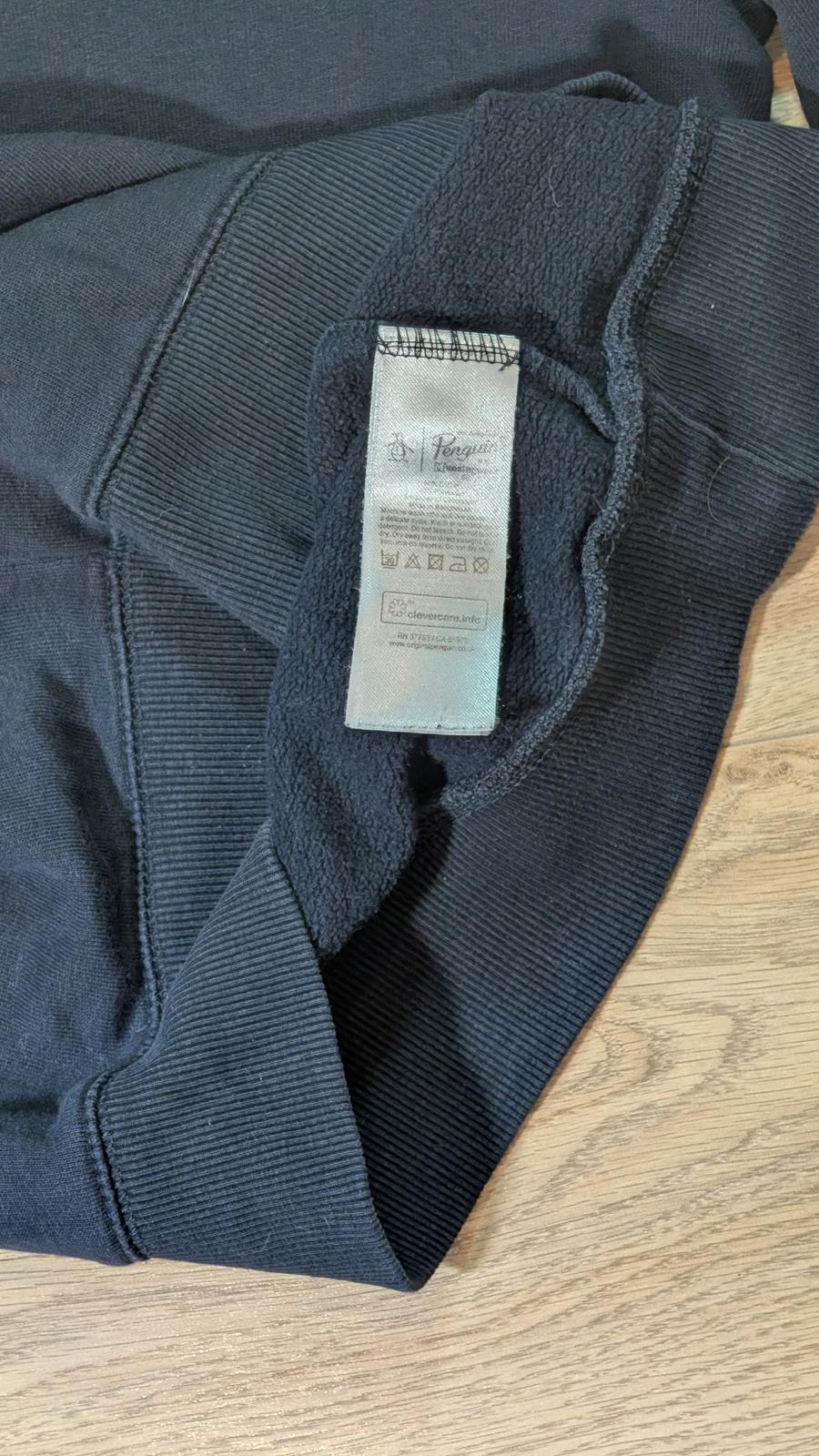 Penguin Men's Sweatshirt Jumper - Navy - Size Small
