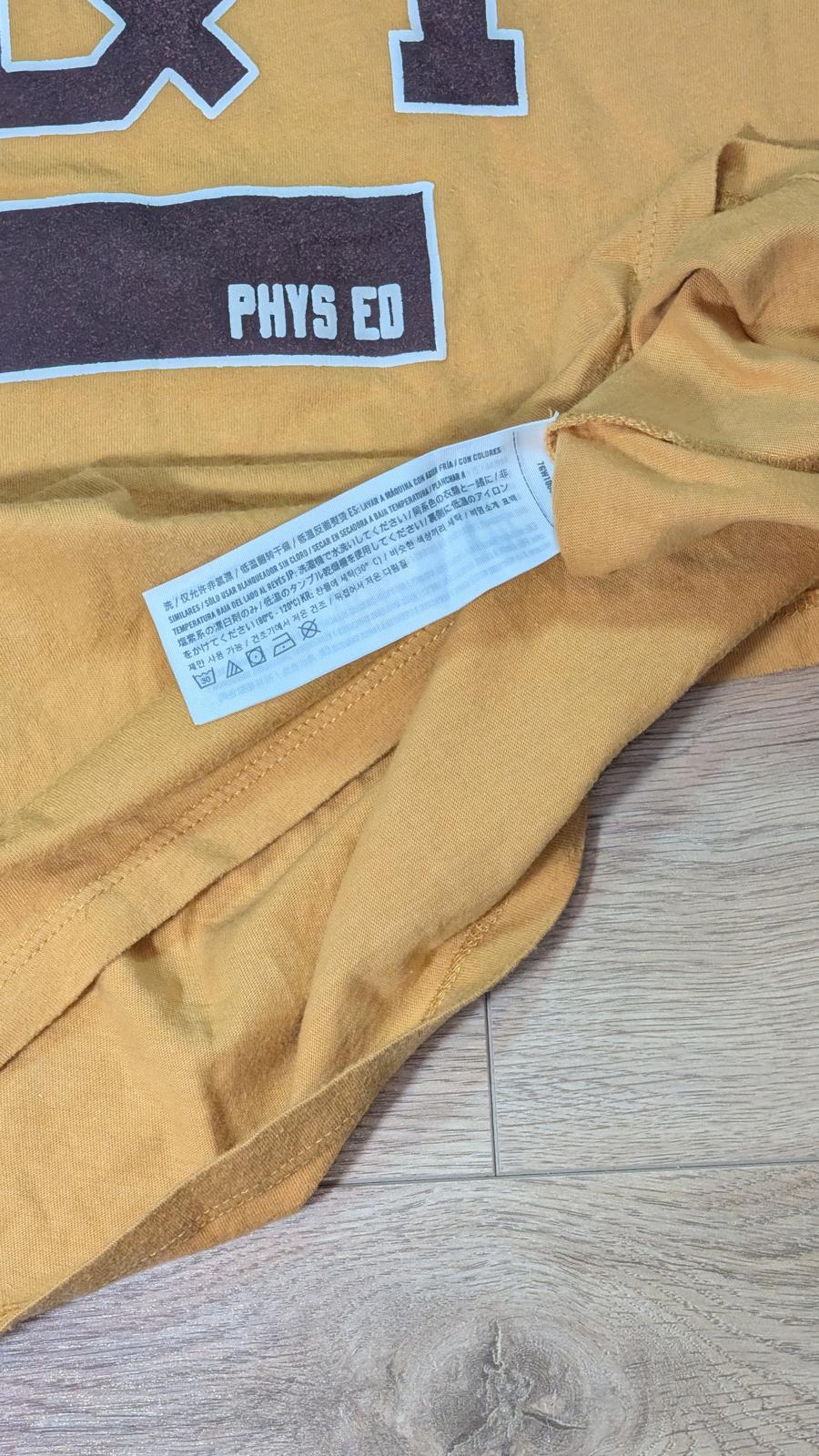 Abercrombie & Fitch Women's Cropped T Shirt - Yellow - Size Medium