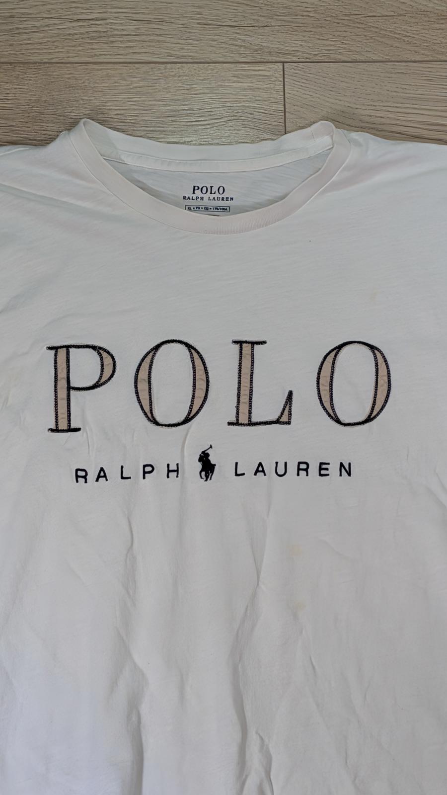 Ralph Lauren Men's T Shirt - White - Size XL
