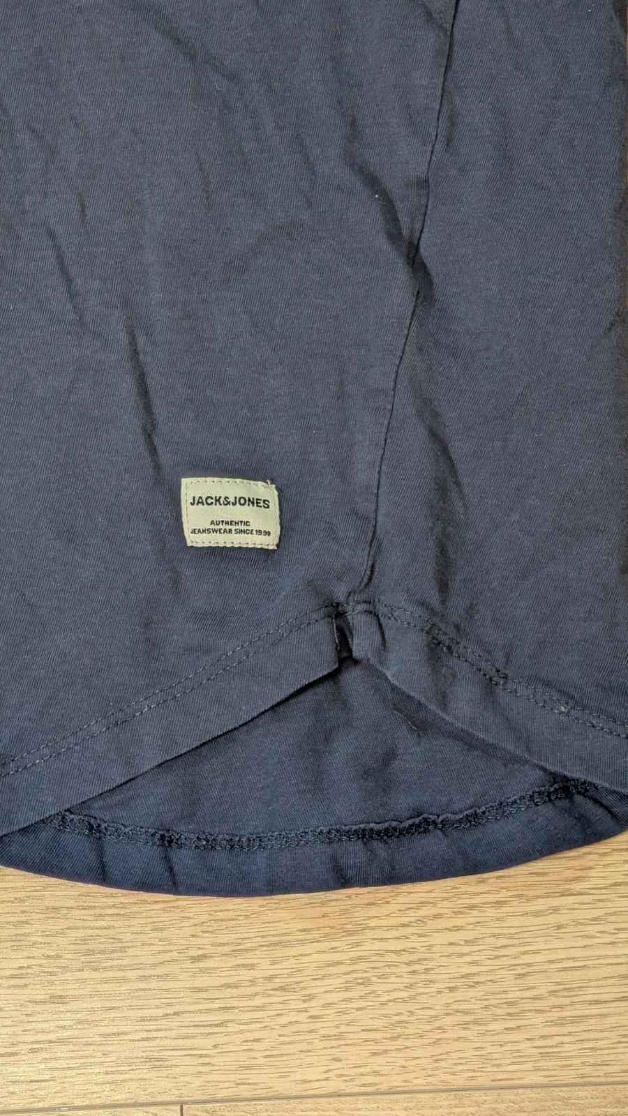 Jack & Jones Men's T Shirt - Navy - Size Small