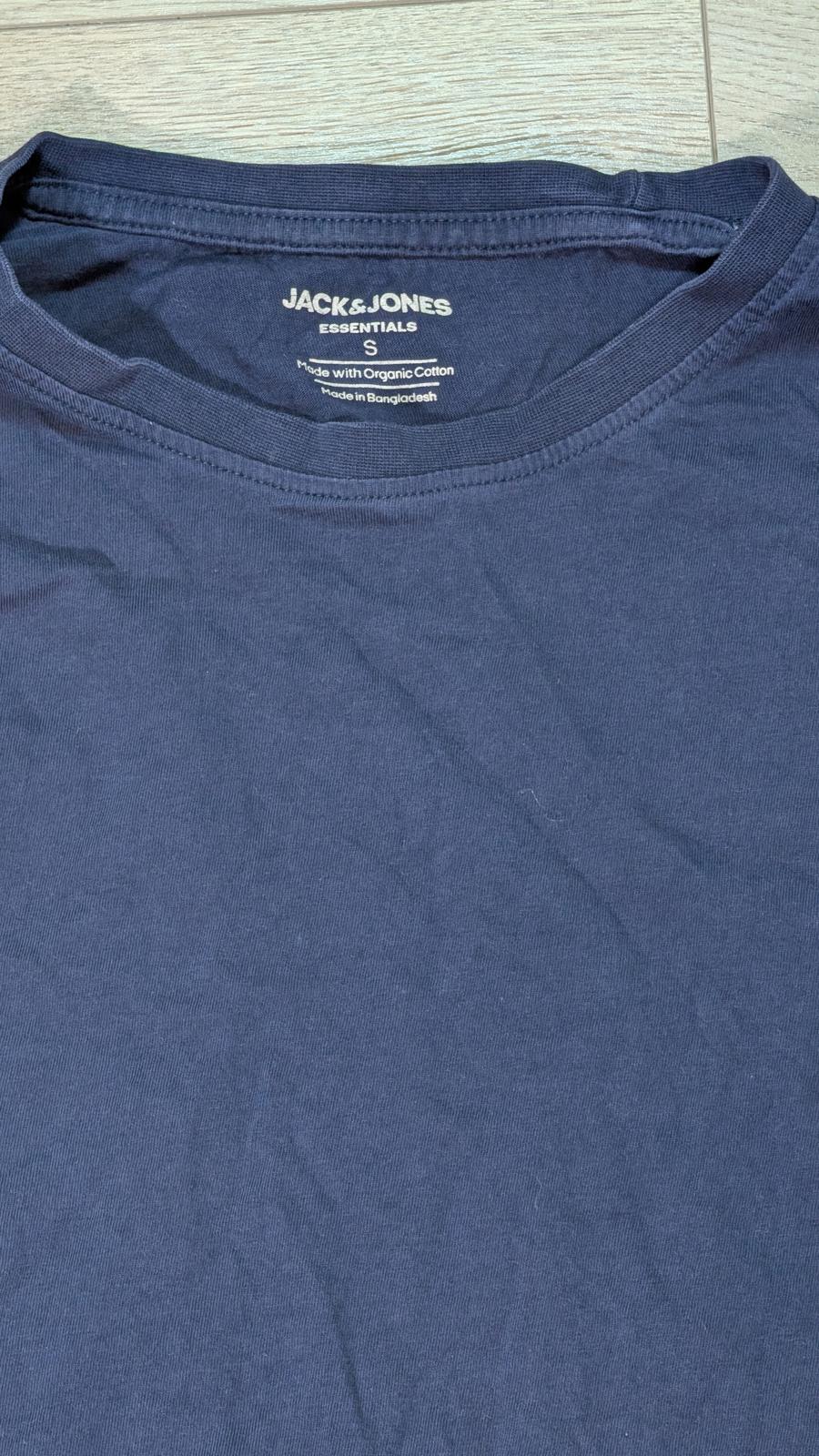 Jack & Jones Men's T Shirt - Navy - Size Small