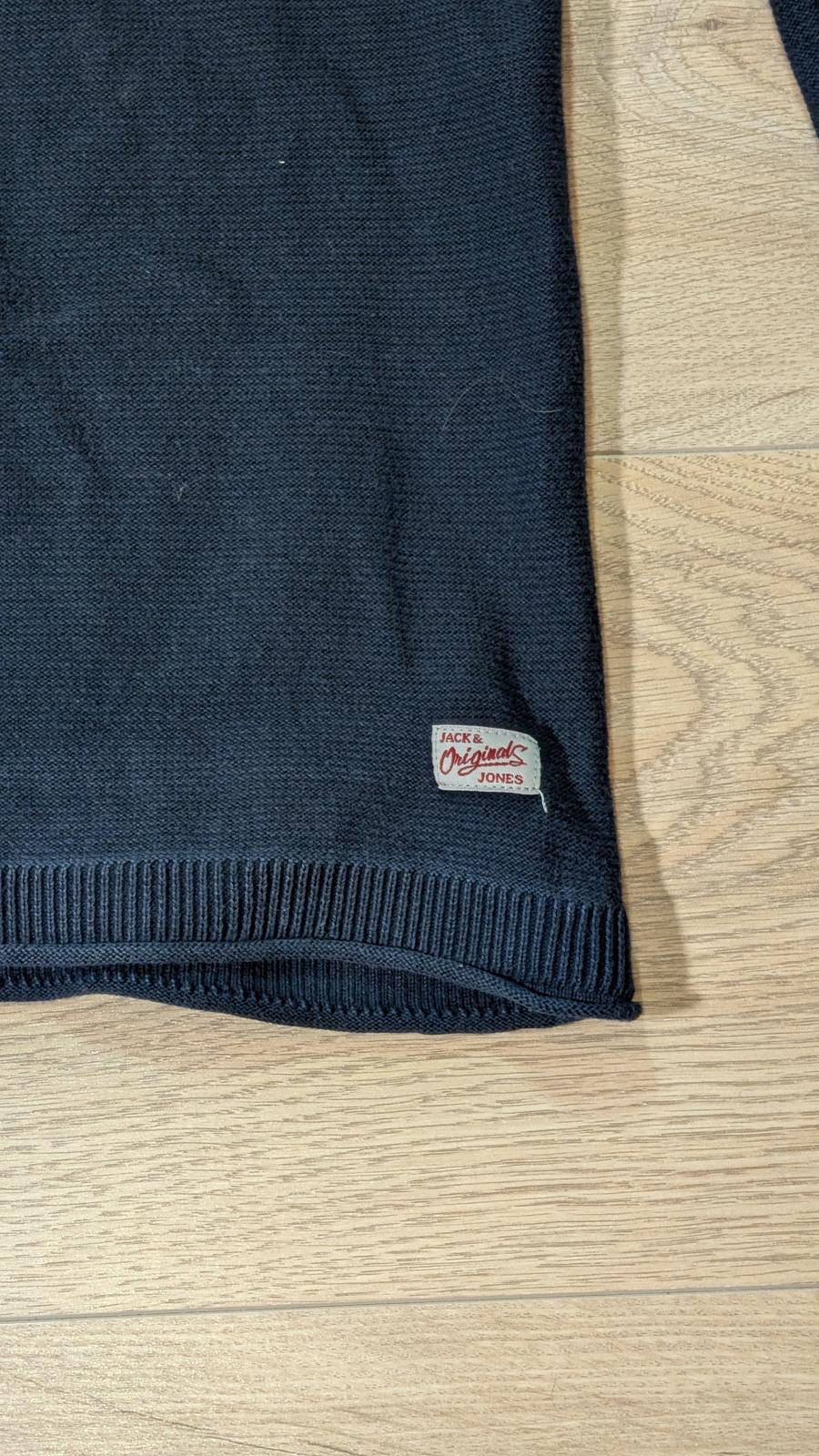 Jack & Jones Men's Sweatshirt Jumper - Navy - Size Large